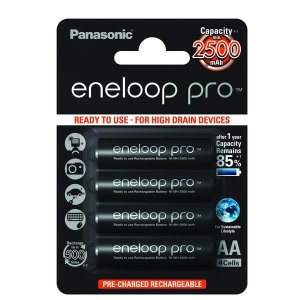 Panasonic eneloop Pro BK-3HCDE/4BE 2500mAh 4/ Blister