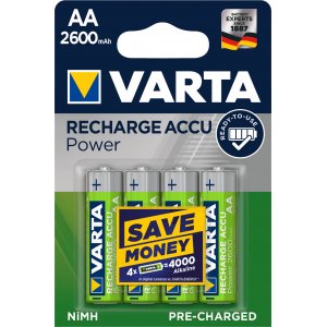 Varta power batteri Ready2Use Mignon AA 5716 HR6 LR06 4/ Blister 2600mAh
