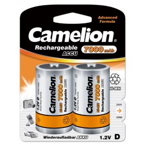 Camelion Ni-MH-batteri HR20 Mono D 2/ Blister 7000mAh