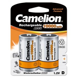 Camelion Ni-MH batteri HR20 Mono D 2/ Blister 10000mAh