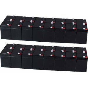 Powery Blei-Gel-Batteri till USV APC Smart-UPS RT 10000 RM