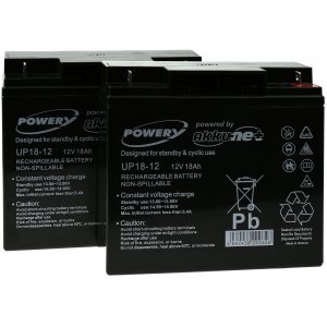 Powery Blei-Gel-Batteri till USV APC Smart-UPS 1500