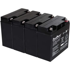 FirstPower Bly-Gel Batteri till USV APC Smart-UPS XL 3000 12V 18Ah VdS