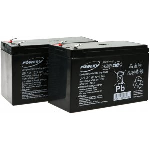 Powery Blei-Gel-Batteri till USV APC RBC48