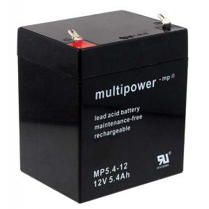 powery blybatteri (multipower) MP5,4-12