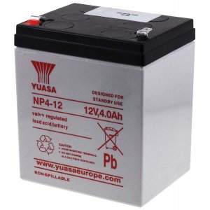 YUASA blybatteri NP4-12