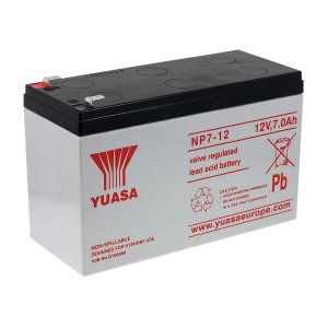 YUASA blybatteri NP7-12 Vds