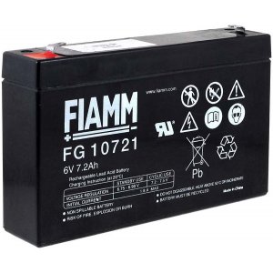 FIAMM blybatteri FG10721