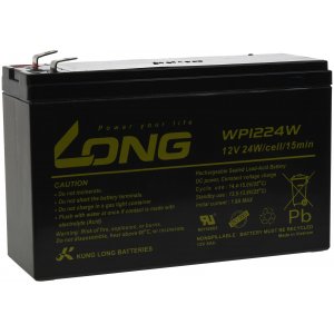 Long blybatteri WP1224W 12V 6Ah