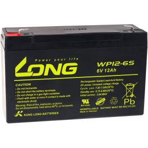 Long blybatteri WP12-6S