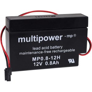 powery blybatteri (multipower) MP0,8-12H till Heim & Haus Rolladen