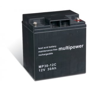 powery blybatteri (multipower) MP30-12C Cyklisk