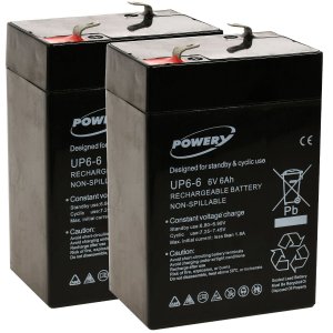 powery Gel-batteri erstter Apc RBC 1