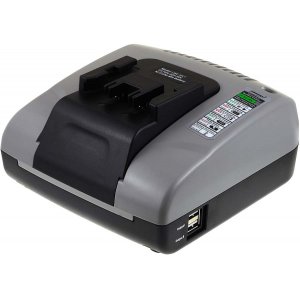 powery batteri-laddare med USB till Hilti SchlagBorrmaskin UH 240-A / batterityp B 24/2.0