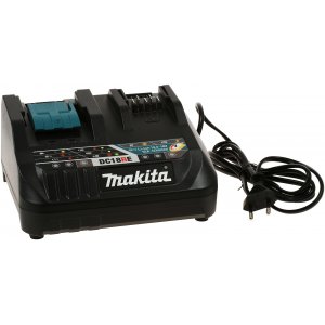 Makita dubbelt laddareDC18RE, 198720-9 till 10,8 / 12V CXT-batterier & 14,4 / 18V LXT-batterier Original