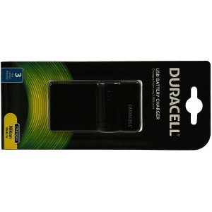 DURACELL laddare med USB-Kabel, till batteri-typ DRNEL14, EN-EL14