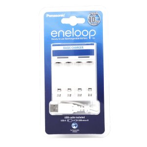 Laddare Panasonic Eneloop BQ-CC61 inkl. Mikro-USB-kabel