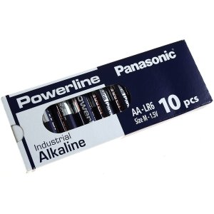 Panasonic powerline Industrial Alkaline AA LR6AD LR6 M 1,5V 10/ Pack