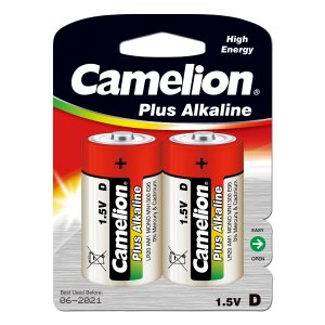 batterier Camelion Plus Alkaline LR20 Baby D 2/ Blister