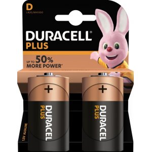 batterier Duracell Plus MN1300 LR20 Mono 2/ Blister