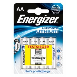 Energizer UltiMate Lithium AA Mignon batterier 4/ Blister
