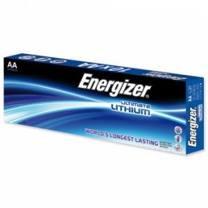 Energizer UltiMate Lithium AA Mignon batterier 10/ Pack