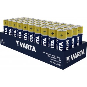 10 x Batteri Varta 4006 Industrial AA Mignoncell 4er Folie