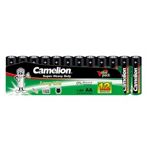 Batteri Camelion Super Heavy Duty R6 / Mignon / AA (10 x 12er Shrink)
