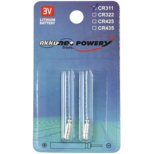 stav batteri, pen batteri CR311 till fr t.exempel Fiskri, BissDisplayr Lithium 2/ Blister