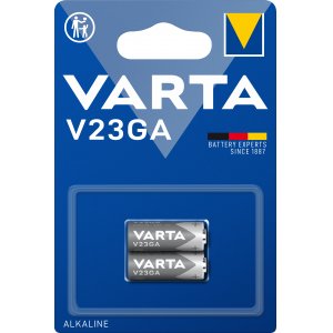 Varta Batterie Alkalisk V23A V23GA 23AE 12V 2 st. Blister