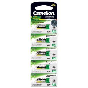 batterier Camelion A23 R23A LR23A MN21 23GA 12,0Volt 5/ Blister