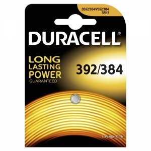 Duracell knappcell SR41/ SR736W/ typ 384/ 392 1/ Blister