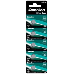 Camelion Silveroxid-knappcell SR54 7 G10 / LR1130 / 389 / SR1130 / 189 5/ Blister