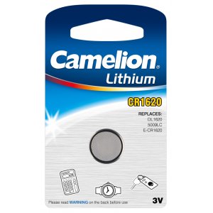 Lithium knappcell Camelion CR1620 1/ Blister