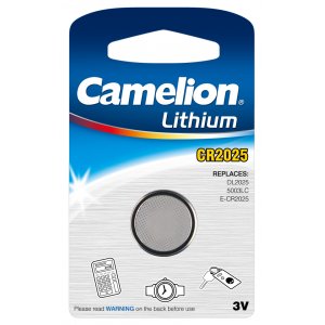 Lithium knappcell Camelion CR2025 1/ Blister