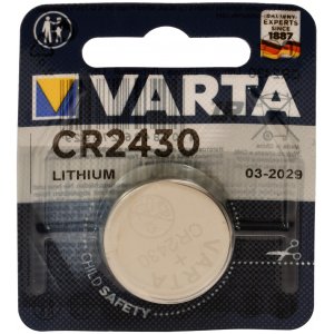 Lithium knappcell batterier Varta Electronic CR2430 3V 1/ Blister