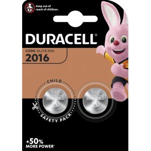 Duracell batteri Lithium knappcell 3V CR2016 Original