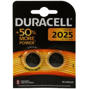 Litium knappcell Duracell CR2025 DL2025 2er Blister
