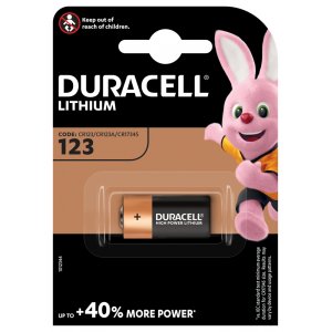 Fotobatteri Duracell M3 CR123 / CR123A / CR17345 / DL123A / EL123A 1/ Blister