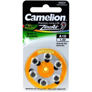 Camelion Hselrapparat batteri A10 ZL10 PR70 PR536 AE10 DA10 10AE V10att PR230 6/ Blister