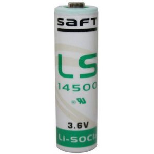 Lithium batteri Saft LS14500 Mignon/AA 3,6Volt