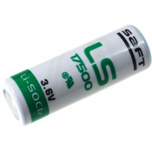 Lithium batterier Saft LST 17500 A / LS17500 A 3,6V