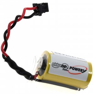 SPS litiumbatteri kompatibelt med Toshiba -typ ER3V - svart kontakt