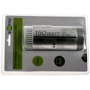 Bilvxelriktare/spnningsomvandlare 2-i-1 12 V DC till 230 V AC, inkl. USB (5 V 2,4 A)