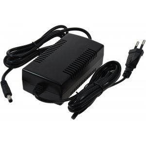 laddare, strmfrsrjningtyp till E-Bike- 24V-batteri, 2,35A, kontakt 5,5mm x 2,5mm till t.ex. Pedelec