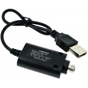 laddkabel, laddare till E-Zigarette / Shisha typ USB-RT-1103-2 med USB