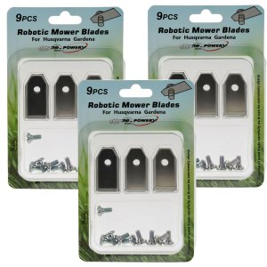 27x ersttningsknivblad / Schneid-Klingen (0,75 mm) fr Husqvarna, Gardena Morava Robots