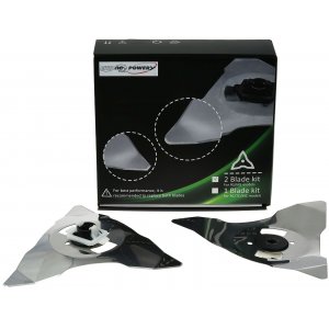 2x ersttningsknutskrmar fr robotrobot Robomow RS, RC -serien, rostfritt stl