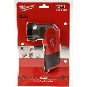 Milwaukee M12 T LED ficklampa, Hand-lykta, batteri-Lampa 120 Lumen, utan batteri