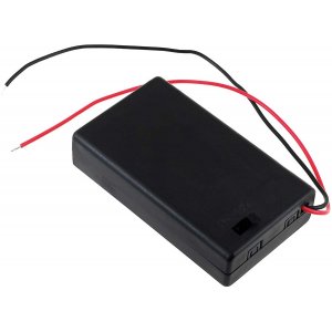 batterihllare till 3x Micro/AAA batterier med anslutningkabel